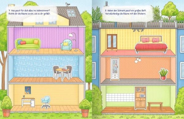 Produktbild: Meine gro&szlig;e bunte Stickerwelt - Zu Hause