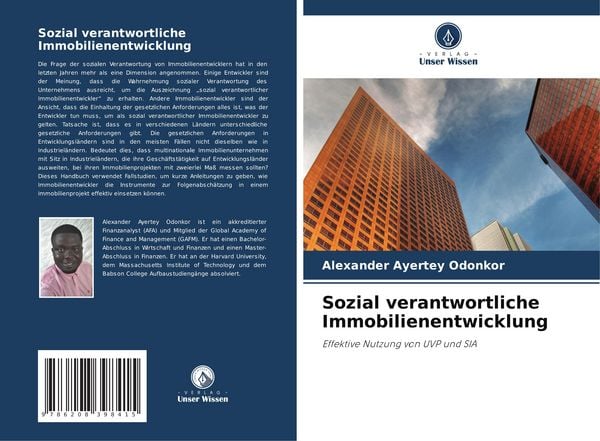 Sozial verantwortliche Immobilienentwicklung, Taschenbuch von Alexander Ayertey Odonkor, Verlag Unser Wissen, 9786208398415