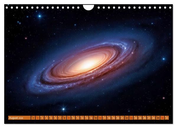 Produktbild: Gammablitze im Universum (Wandkalender 2026 DIN A4 quer), CALVENDO Monatskalender