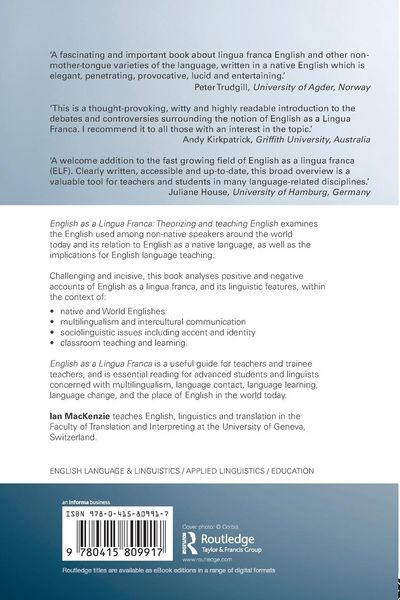 Produktbild: English as a Lingua Franca