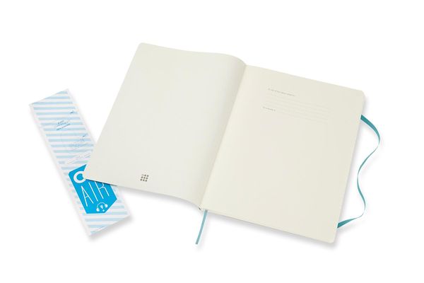 Produktbild: Moleskine Notizbuch Xlarge, Liniert, Soft Cover, Riff Blau