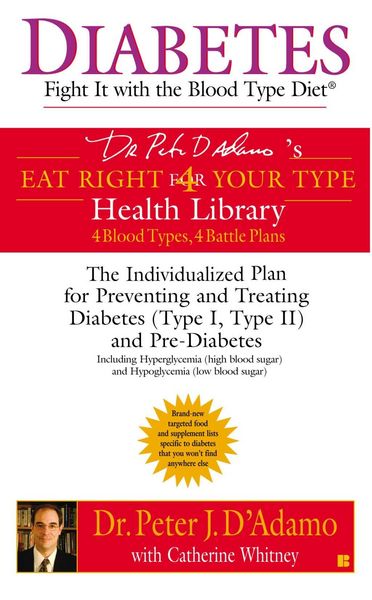 Produktbild: Diabetes: Fight It with the Blood Type Diet