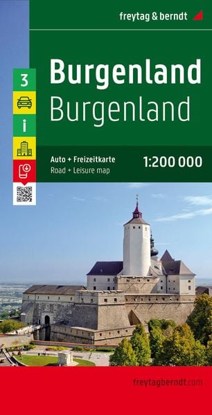 Österreich 3 Burgenland, Sonstige von , KOMPASS freytag und berndt, 978-3-85084-343-0