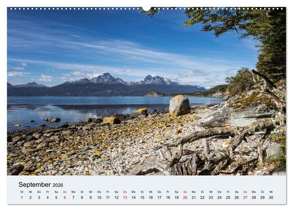 Produktbild: Feuerland - Am Puls der Wildnis (Wandkalender 2026 DIN A2 quer), CALVENDO Monatskalender