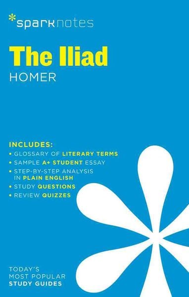 Produktbild: The Iliad Sparknotes Literature Guide