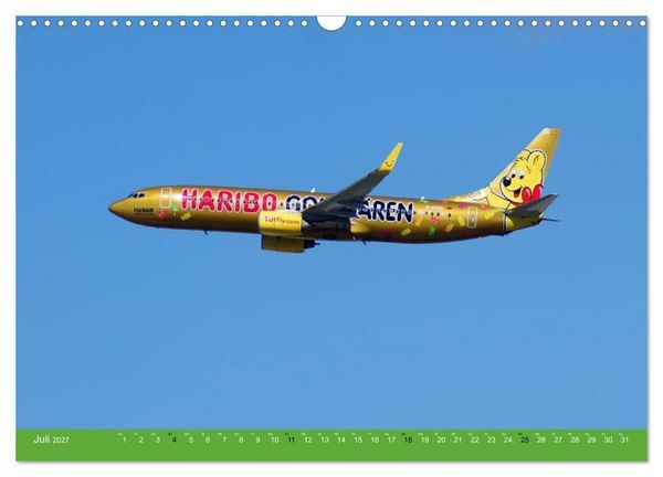 Produktbild: Die sch&ouml;nsten Flugzeug-Bemalungen (Wandkalender 2027 DIN A3 quer), CALVENDO Monatskalender