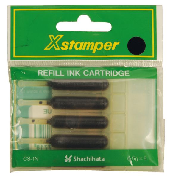 Produktbild: X-Stamper&reg; Nachf&uuml;llpatrone zu Datumsstempel, schwarz