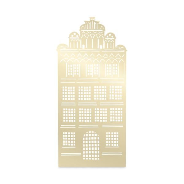 Produktbild: Teelichthalter "Barockdach", gold