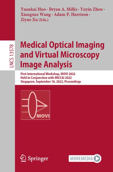 Produktbild: Medical Optical Imaging and Virtual Microscopy Image Analysis