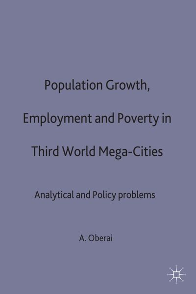 Produktbild: Population Growth, Employment and Poverty in Third-World Mega-Cities