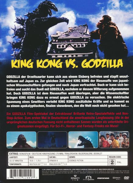 Produktbild: King Kongs vs. Godzilla - Die R&uuml;ckkehr des King Kong - Digital Remastered