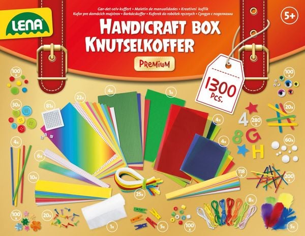 Produktbild: LENA 42663 - Bastelkoffer Premium
