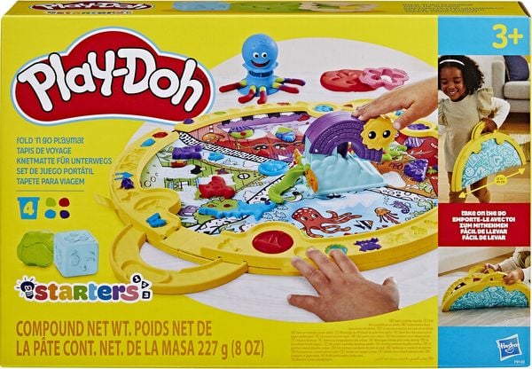 Hasbro - Play-Doh Starters Knetmatte für unterwegs