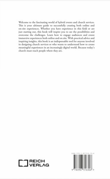 Produktbild: Design hybrid events and church services