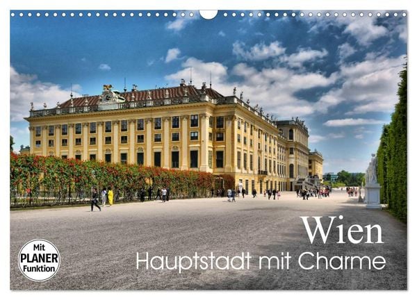 Produktbild: Wien - Haupstadt mit Charme (Wandkalender 2026 DIN A3 quer), CALVENDO Monatskalender