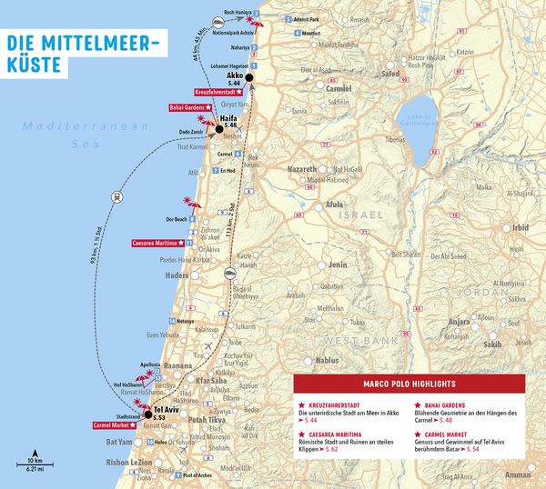 MARCO POLO Reiseführer Israel, Palästina