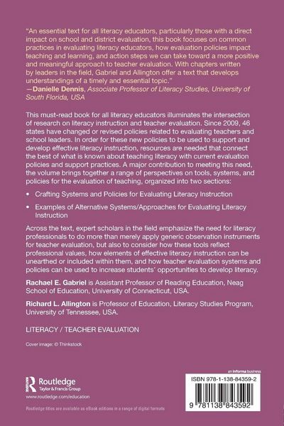 Produktbild: Evaluating Literacy Instruction