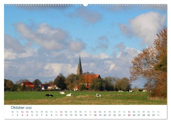 Produktbild: Butjadingen 2026. Impressionen zwischen Jade und Weser (Wandkalender 2026 DIN A2 quer), CALVENDO Monatskalender