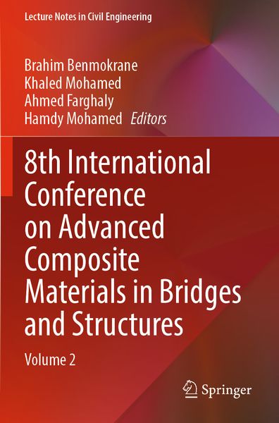 Produktbild: 8th International Conference on Advanced Composite Materials in Bridges and Structures