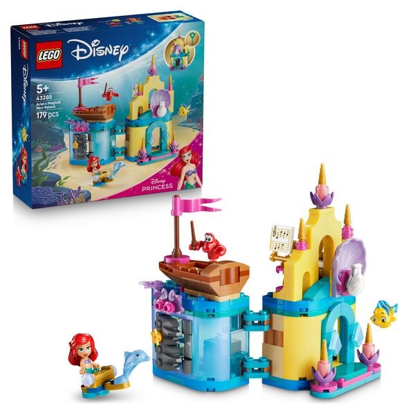 LEGO ǀ Disney Princess 43285 Arielles Magisches Mini-Schloss, Spielzeug
