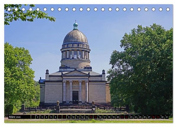 Produktbild: Dessau in Sachsen-Anhalt (Tischkalender 2026 DIN A5 quer), CALVENDO Monatskalender