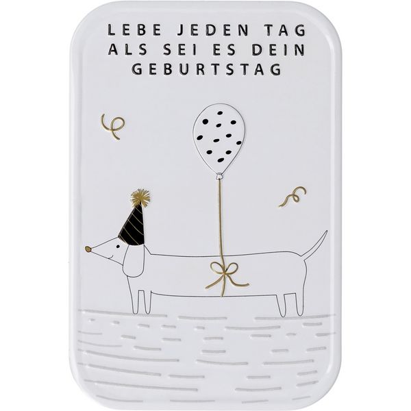 Produktbild: Magnet Lebe jeden Tag 8,9x5,9x0,4cm