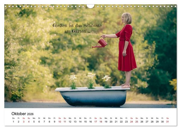 Produktbild: RAUSGEPUTZT UND GLATTGESPIEGELT (Wandkalender 2026 DIN A3 quer), CALVENDO Monatskalender