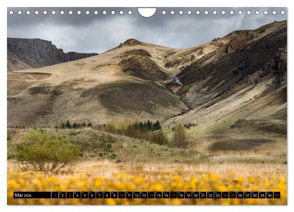 Produktbild: Island. Ein Land f&uuml;r Entdecker und Abenteurer. (Wandkalender 2026 DIN A4 quer), CALVENDO Monatskalender