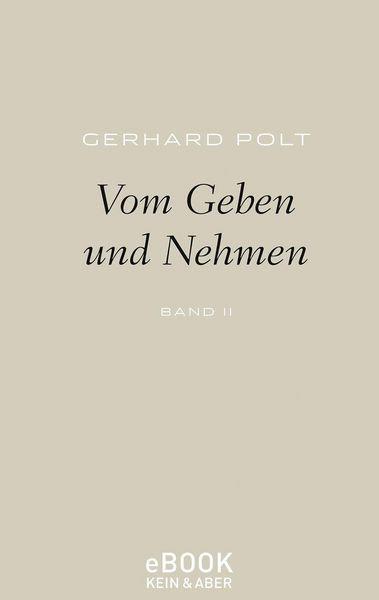 Produktbild: Vom Geben und Nehmen