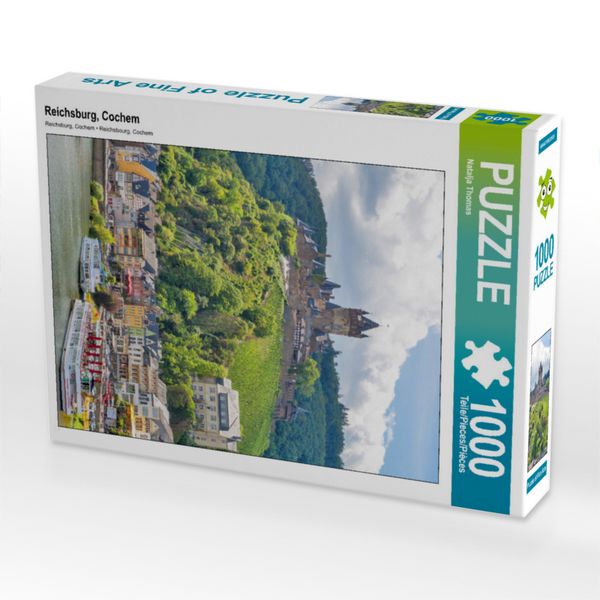 Produktbild: CALVENDO Puzzle Reichsburg, Cochem | 1000 Teile Lege-Gr&ouml;&szlig;e 64x48cm Foto-Puzzle f&uuml;r gl&uuml;ckliche Stunden