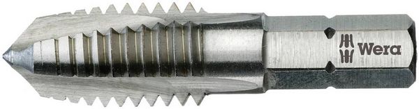 Produktbild: Wera 05104666001 844 Einschnittgewindebohrer metrisch M3 Rechtsschneidend DIN 3126 HSS 1 St.