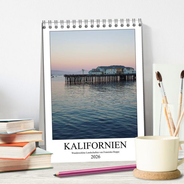 Produktbild: Kalifornien - wundersch&ouml;ne Landschaften (Tischkalender 2026 DIN A5 hoch), CALVENDO Monatskalender