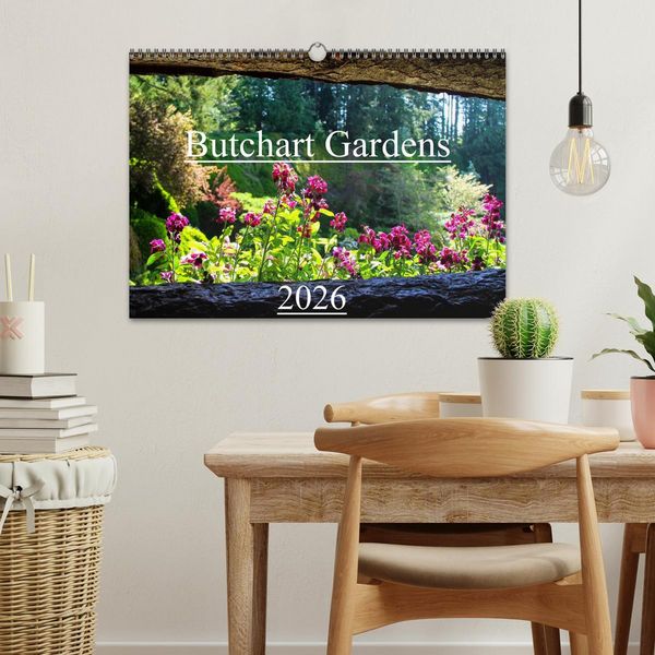 Produktbild: Butchart Gardens 2026 (Wandkalender 2026 DIN A3 quer), CALVENDO Monatskalender