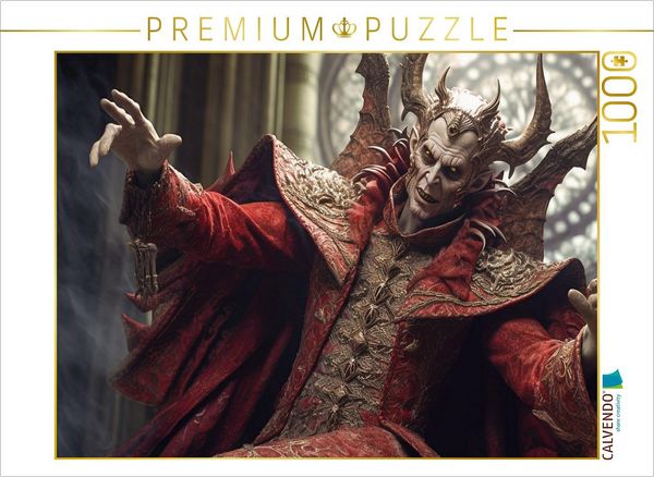 Produktbild: CALVENDO Puzzle Mephistopheles von Johann Wolfgang von Goethe | 1000 Teile Lege-Gr&ouml;&szlig;e 64x48cm Foto-Puzzle f&uuml;r gl&uuml;ckliche Stunden