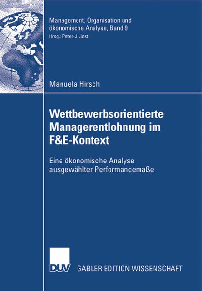 Produktbild: Wettbewerbsorientierte Managerentlohnung im F&E-Kontext