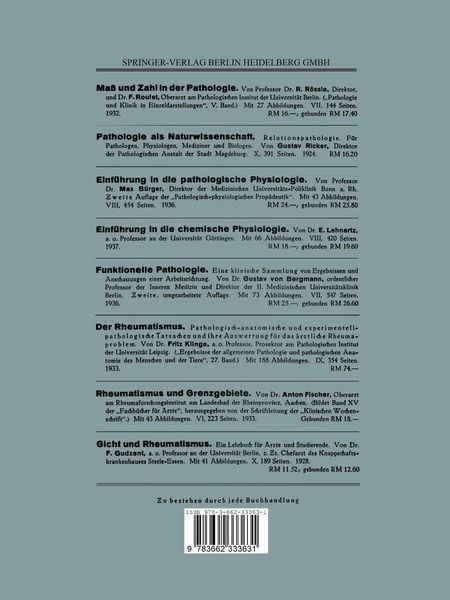 Produktbild: Ergebnisse der Allgemeinen Pathologie und Pathologischen Anatomie des Menschen und der Tiere