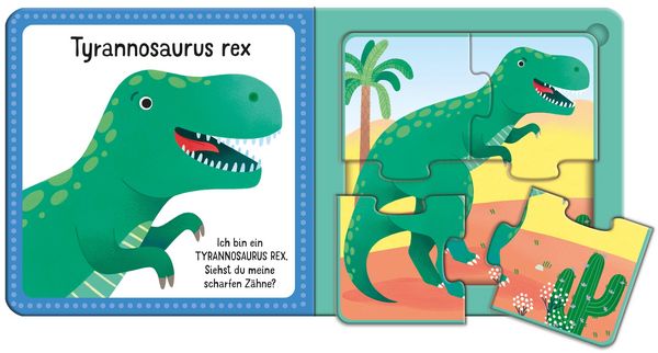 Produktbild: Mein allererstes Buch zum Puzzeln: Dinosaurier