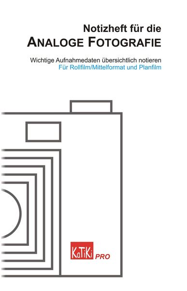 Produktbild: Notizheft f&uuml;r die Analoge Fotografie