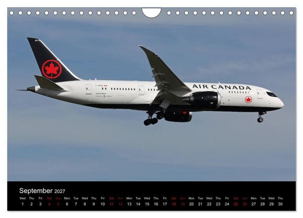 Produktbild: 787 - The Dream Liner (Wall Calendar 2027 DIN A4 landscape), CALVENDO 12 Month Wall Calendar
