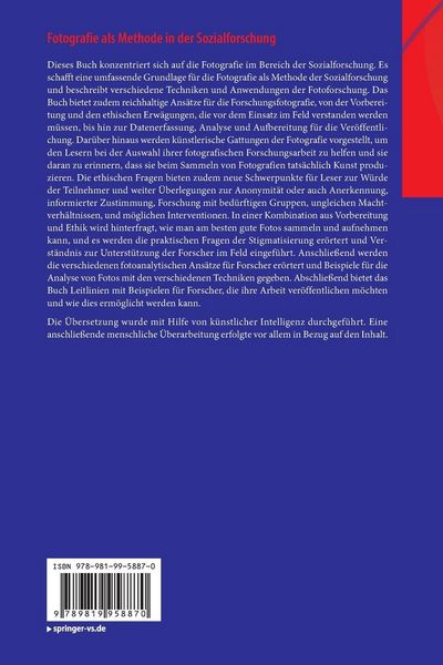 Produktbild: Fotografie als Methode in der Sozialforschung