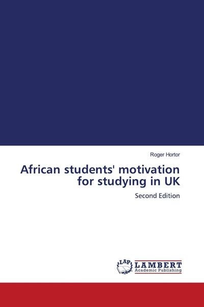 Produktbild: African students' motivation for studying in UK
