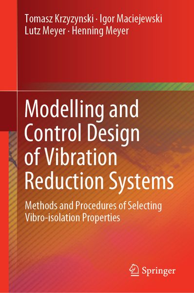Produktbild: Modelling and Control Design of Vibration Reduction Systems