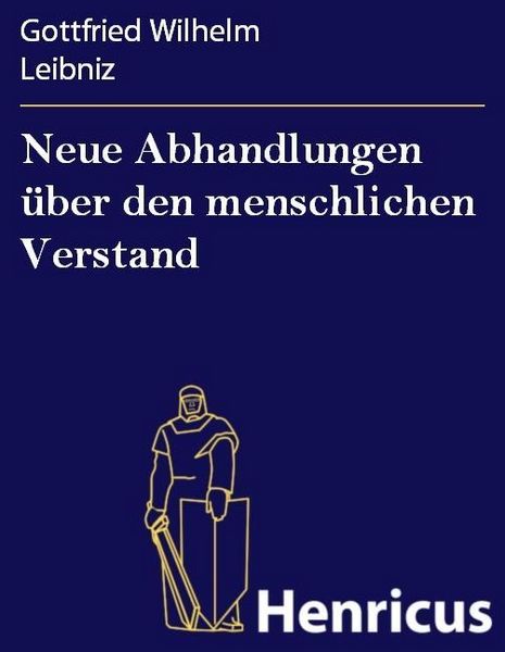 Produktbild: Neue Abhandlungen &uuml;ber den menschlichen Verstand