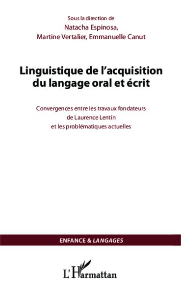Produktbild: Linguistique de l'acquisition du langage oral et &eacute;crit