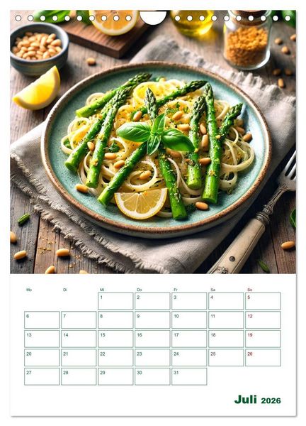 Produktbild: Spargelgl&uuml;ck &ndash; von der Ernte bis zum Genuss (Wandkalender 2026 DIN A4 hoch), CALVENDO Monatskalender