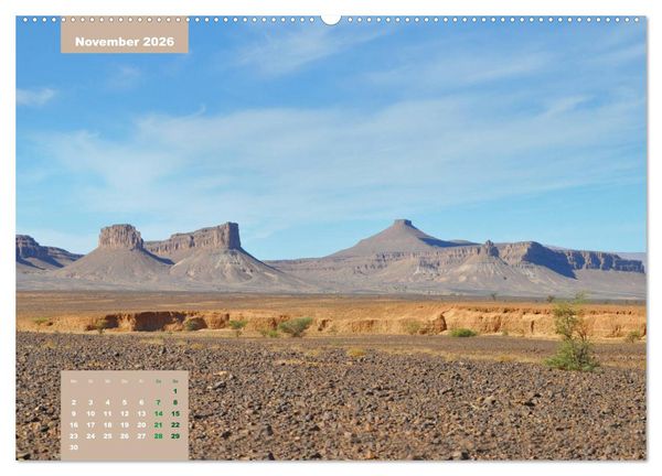 Produktbild: Erlebe mit mir das traumhafte Marokko (hochwertiger Premium Wandkalender 2026 DIN A2 quer), Kunstdruck in Hochglanz