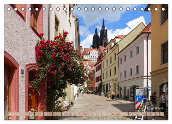 Produktbild: Mei&szlig;en - ein besonderes Erlebnis. Highlights der &auml;ltesten Stadt Sachsens (Tischkalender 2027 DIN A5 quer), CALVENDO Monatskalender