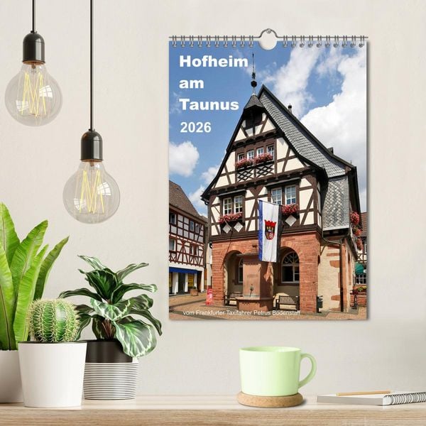 Produktbild: Hofheim am Taunusvom Frankfurter Taxifahrer Petrus Bodenstaff (Wandkalender 2026 DIN A4 hoch), CALVENDO Monatskalender