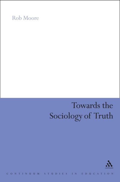 Produktbild: Towards the Sociology of Truth