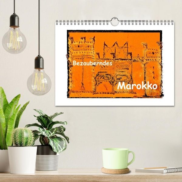 Produktbild: Bezauberndes Marokko (Wandkalender 2026 DIN A4 quer), CALVENDO Monatskalender
